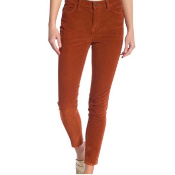 We The Free Fired Chestnut High Waisted Corduroy Pants Size 30 - Picture 2 of 11